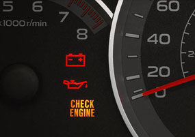 Engine warning light check in Dublin